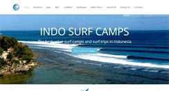 Desktop Screenshot of indosurfcamps.com